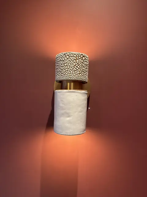 Aplique de pared de cerámica